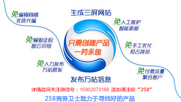 258商務(wù)衛(wèi)士 電子商務(wù)技術(shù)服務(wù)的全方位解決方案